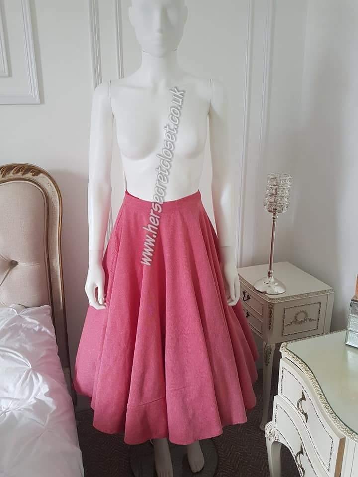 Lindy Bop Peggy Sue Pomegranate Swing Skirt –