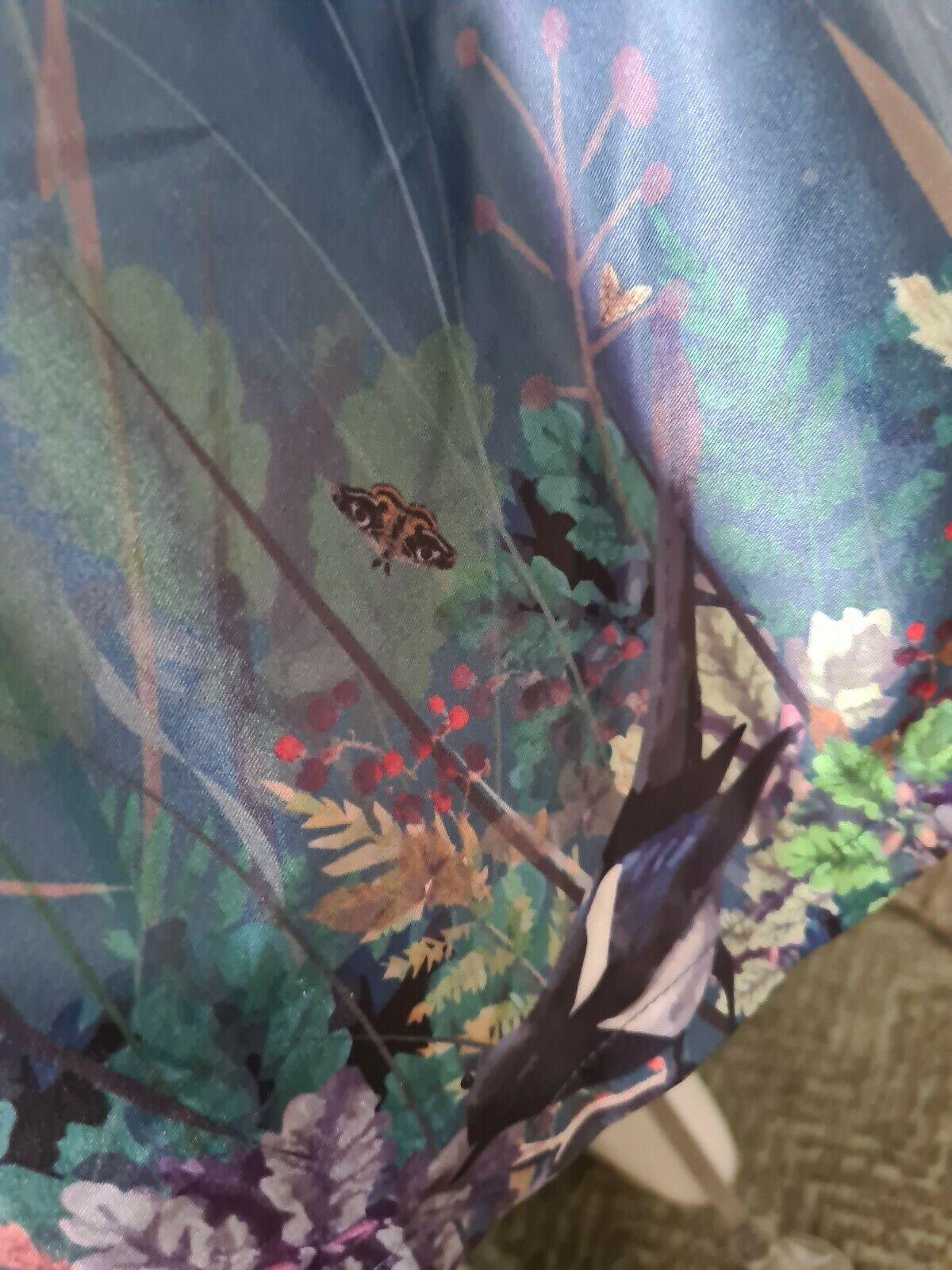Lindy Bop Tea Dress Woodland Magpie Boho Pleated Landgirl Style - HerSecretCloset.co.uk