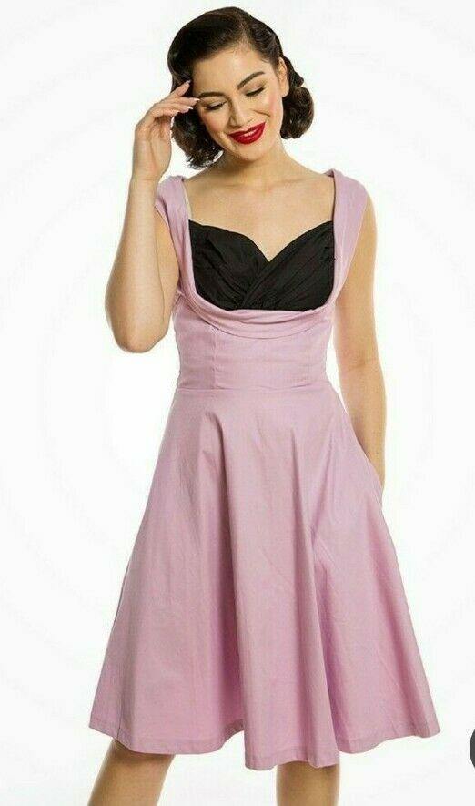 Lindy Bop Ophelia Cotton Candy Dress – - Main Image