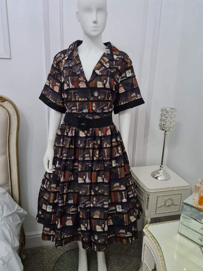 Lindy Bop Bletchley Detective Bookcase - HerSecretCloset.co.uk