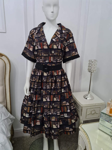 Lindy Bop Bletchley Detective Bookcase - HerSecretCloset.co.uk