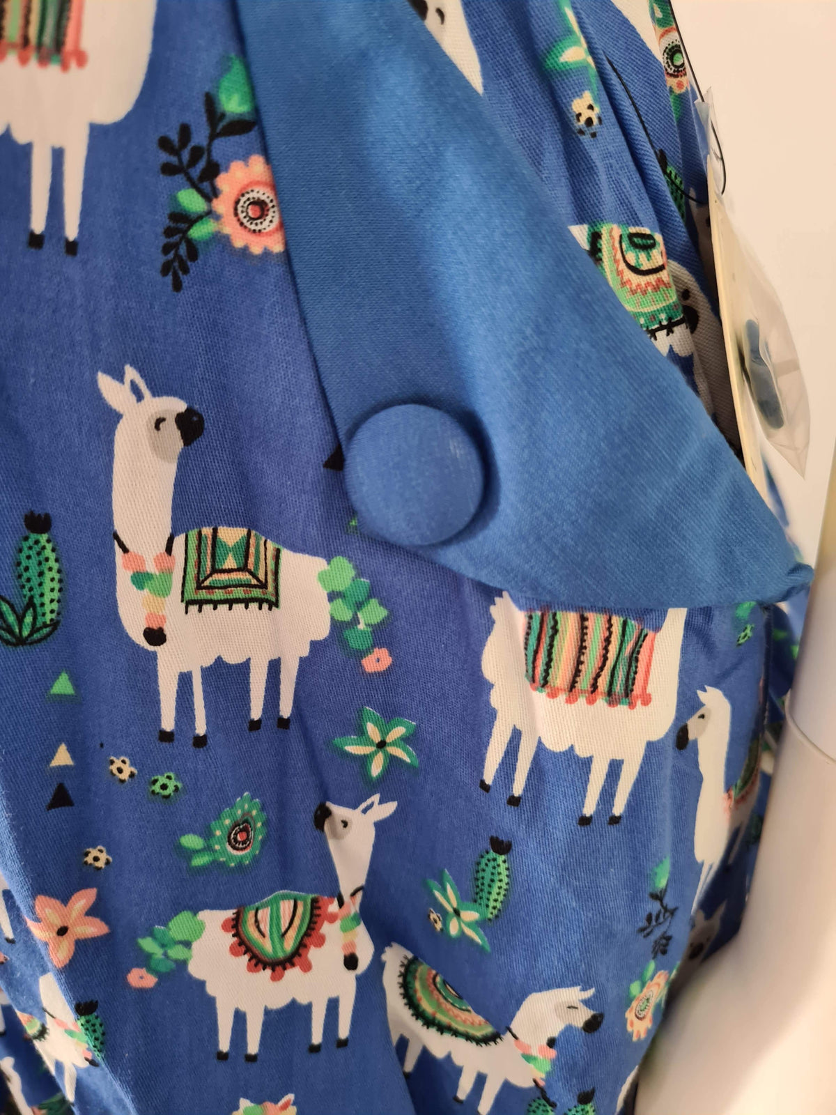 Lindy Bop Carla Blue Llama Dress - RARE - HerSecretCloset.co.uk