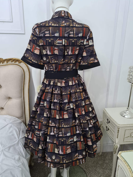 Lindy Bop Bletchley Detective Bookcase - HerSecretCloset.co.uk
