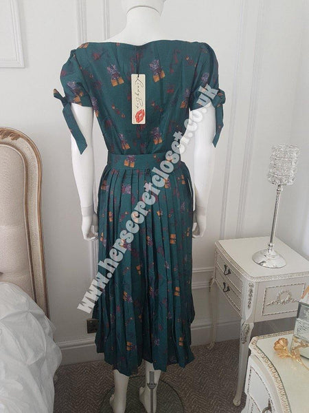 Lindy Bop Carissa Kitty Surprise Rare Dress - HerSecretCloset.co.uk