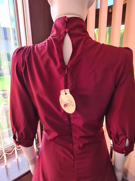 Lindy Bop Lyla Garnet 1950s Tea Dress - HerSecretCloset.co.uk