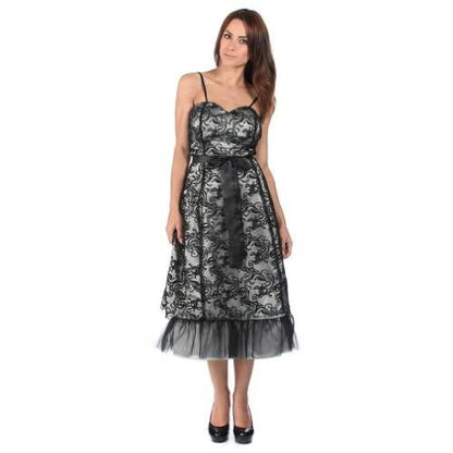 Lindy Bop Maisie Vintage 50's Layered Dress - HerSecretCloset.co.uk