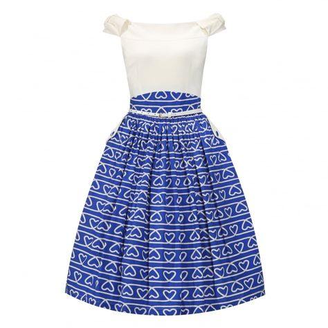 Lindy Bop Carla Blue Rope Dress - HerSecretCloset.co.uk