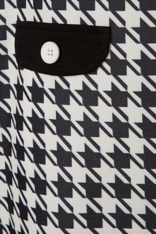 Lindy Bop Monica Houndstooth Dress