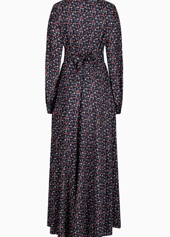 Lindy Bop Juno Fabulous Dachshund Print Vintage Style Maxi Dress