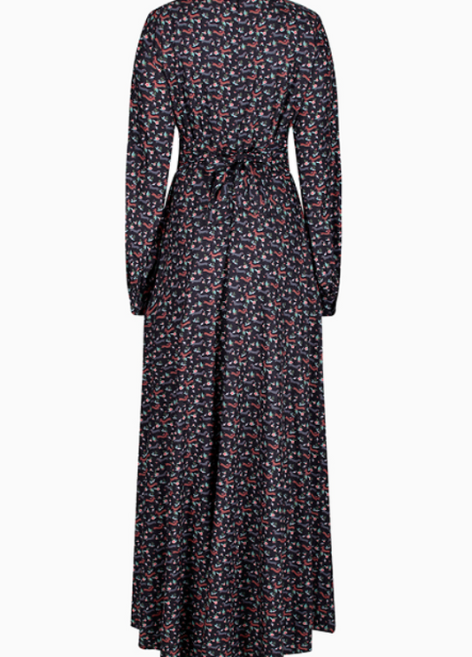 Lindy Bop Juno Fabulous Dachshund Print Vintage Style Maxi Dress