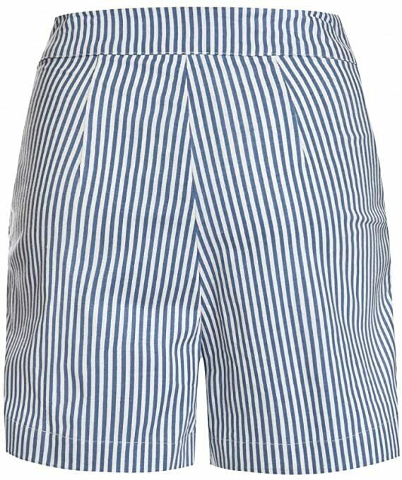 Lindy Bop Coco Blue White Stripe High Waisted Sailor Type Shorts