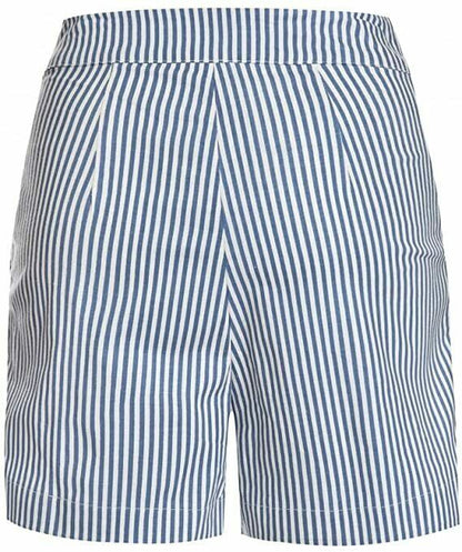 Lindy Bop Coco Blue White Stripe High Waisted Sailor Type Shorts