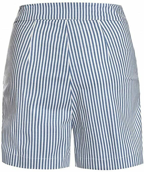 Lindy Bop Coco Blue White Stripe High Waisted Sailor Type Shorts