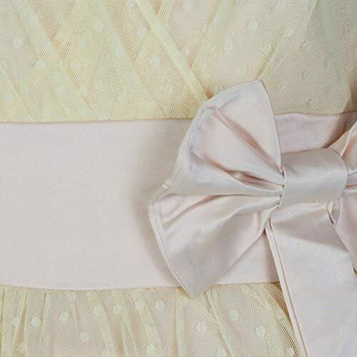 Lindy Bop Ella Almond Polkadot Dress - Prom Ball Party