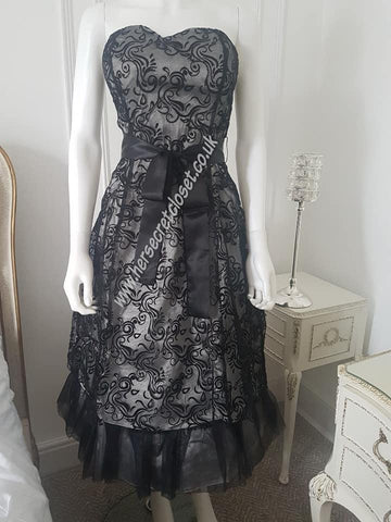 Lindy Bop Maisie Vintage 50's Layered Dress - HerSecretCloset.co.uk