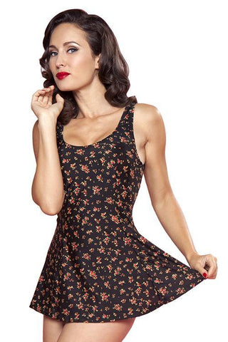 Lindy Bop Esther William A line Swimdress / Swimming Costume - HerSecretCloset.co.uk