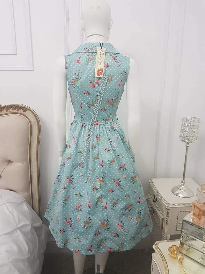 Lindy Bop Matilda Mason Jars Swing dress - HerSecretCloset.co.uk