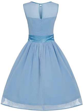 Lindy Bop 'Candy' Ice Blue Formal Prom Party Dress  HerSecretCloset.co.uk