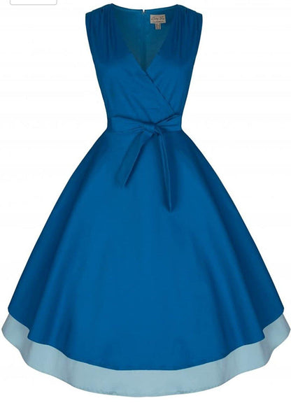 Lindy Bop Lora Fabulously Flirty 50's Rockabilly Inspired Swing Dress - HerSecretCloset.co.uk