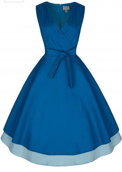 Lindy Bop Lora Fabulously Flirty 50's Rockabilly Inspired Swing Dress - HerSecretCloset.co.uk
