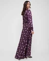 Lindy Bop Juno Rose Check Boho Vintage Maxi Dress - HerSecretCloset.co.uk