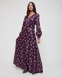 Lindy Bop Juno Rose Check Boho Vintage Maxi Dress - HerSecretCloset.co.uk