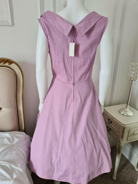 Lindy Bop Ophelia Cotton Candy Dress - HerSecretCloset.co.uk