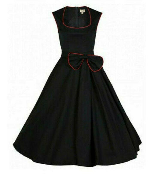 LINDY BOP - GRACE Pin Up 1950s Retro Swing Dress - HerSecretCloset.co.uk