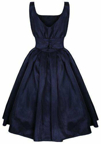 Lindy Bop Lana Classic Elegant Vintage 1950’s Prom Evening Dress Ball Gown - HerSecretCloset.co.uk